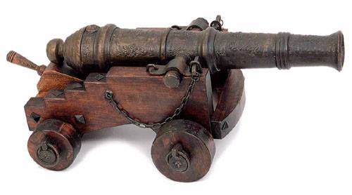 Uno dei primi cannoni - Studia Rapido