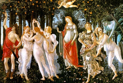 la primavera di botticelli la primavera di sandro botticelli