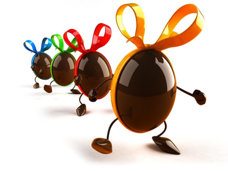 Pasqua e le uova di cioccolato