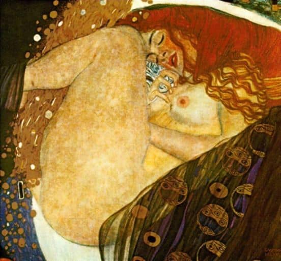 Gustav Klimt e la sua Danae
