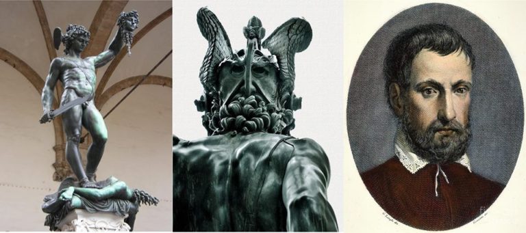 Perseo di Benvenuto Cellini, descrizione
