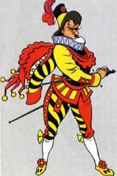 Maschera di carnevale immagini Capitan Spaventa