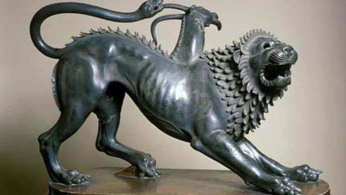 la chimera di arezzo