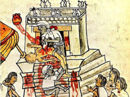sacrifici umani del popolo azteco