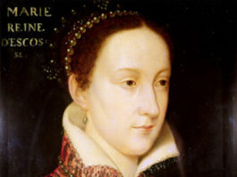 Maria Stuart, regina di Scozia.