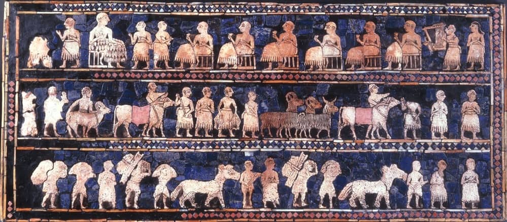 Che Cos'è Lo Stendardo Di Ur Lo Stendardo di Ur descrizione e immagini - Studia Rapido