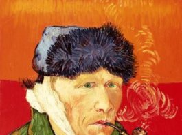 Autoritratto con orecchio bendato e pipa di Vincent van Gogh