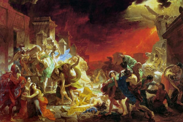 L'ultimo giorno di Pompei, dipinto di Karl Pavlovic Brjullov, del 1830-1833.
