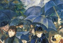 I parapioggia di Pierre Auguste Renoir