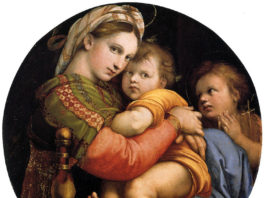 Raffaello Sanzio, la Madonna della seggiola