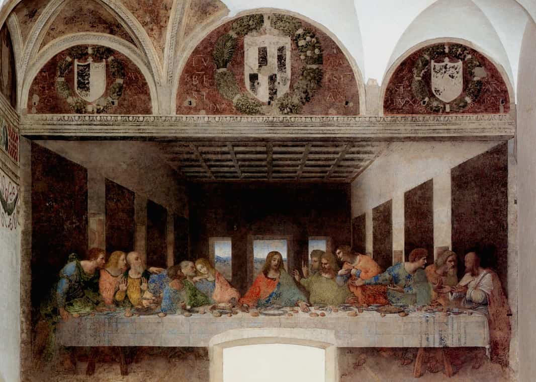 L'ultima cena di Leonardo da Vinci