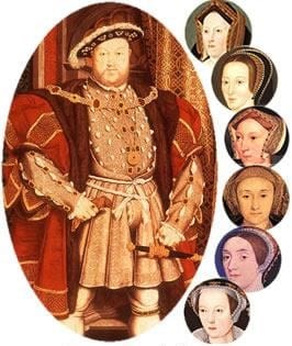 Enrico VIII e le sue sei mogli