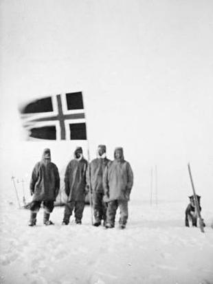 Roald Amundsen fu il primo a raggiungere il Polo Sud
