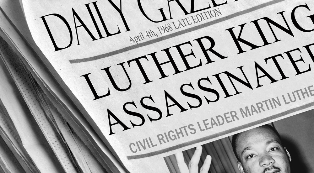 La morte di Martin Luther King