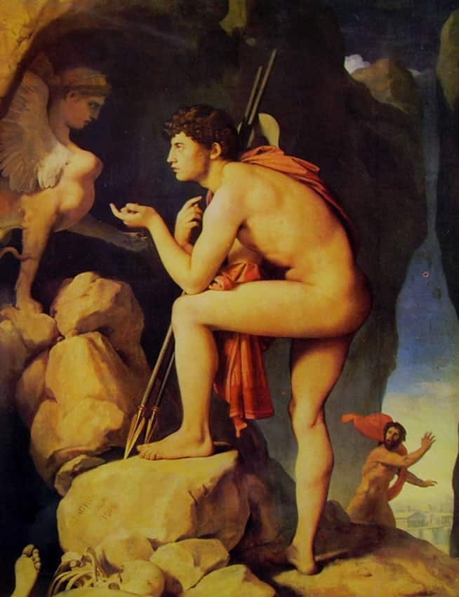 La storia di Edipo, mitologia greca