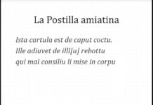 La Postilla amiatina - dal latino al volgare