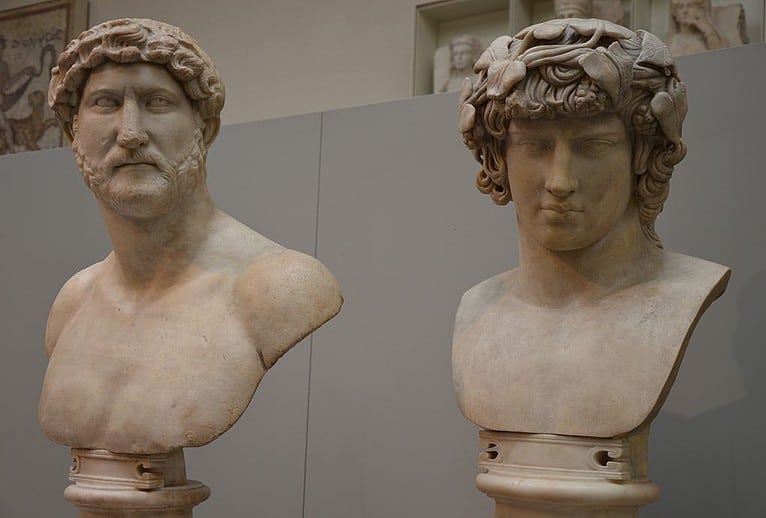 Omosessualità - Adriano e Antinoo, British Museum, Londra.