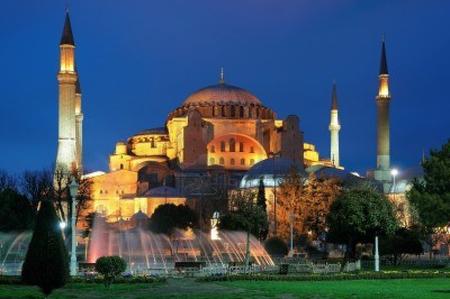Basilica di Santa Sofia, 532-537, esterno, Istanbul.