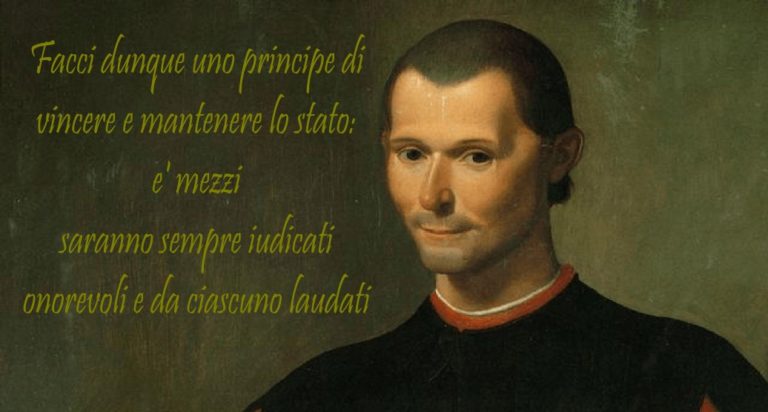 Il fine giustifica i mezzi