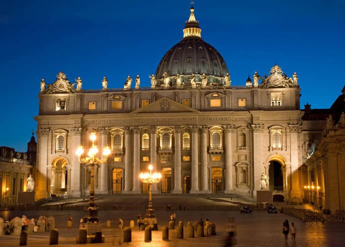La Basilica di San Pietro in Vaticano, Roma
