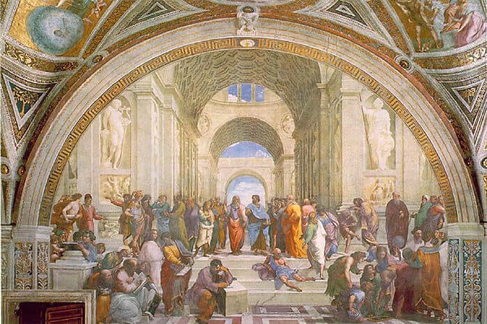 Scuola di Atene Raffaello Scuola di Atene Raffaello
