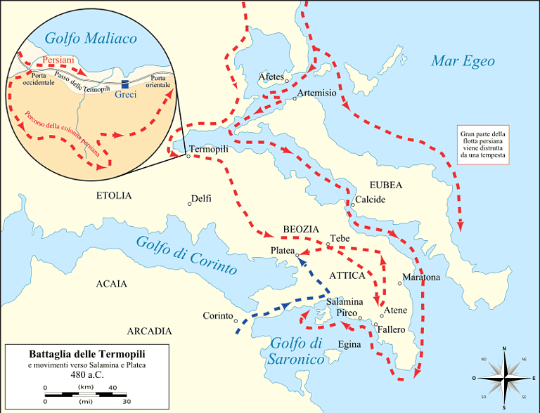 Seconda Guerra Persiana, 480-479 a.C.