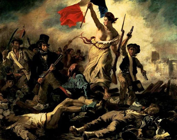 Delacroix, La libertà guida il popolo