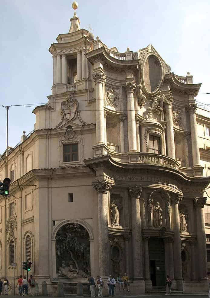 Borromini, San Carlo alle Quattro Fontane