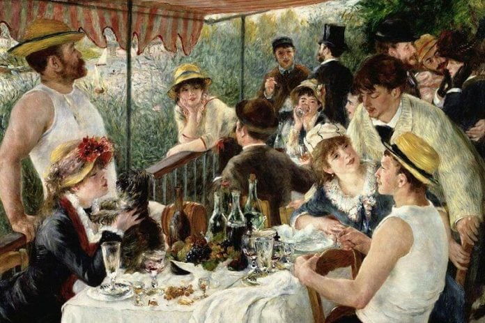 Colazione dei canottieri di Pierre Auguste Renoir
