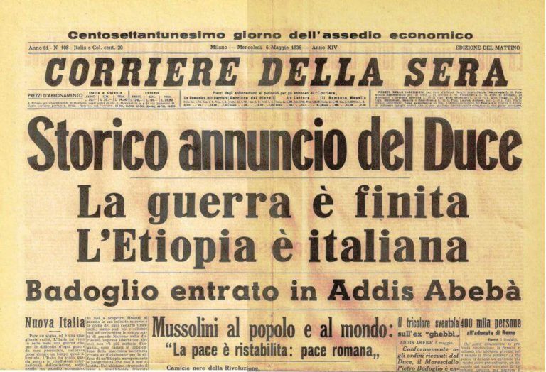 Guerra d'Etiopia 1935-1936