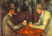 i giocatori di carte di cézanne