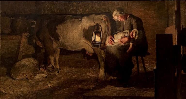 Le due madri di Giovanni Segantini