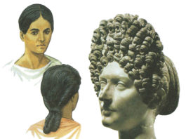 capelli nell'antichità : stili e mode