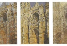 La serie de Le Cattedrali di Rouen di Claude Monet