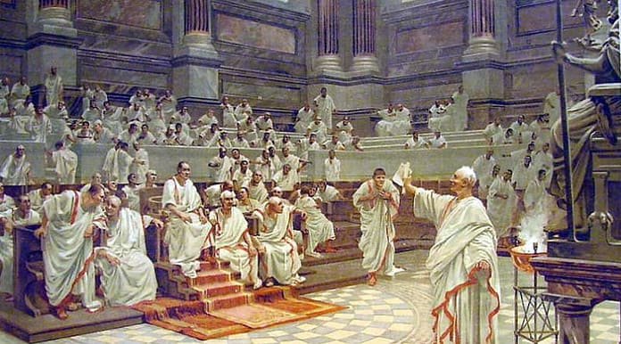 giustizia e processi nell'antica roma
