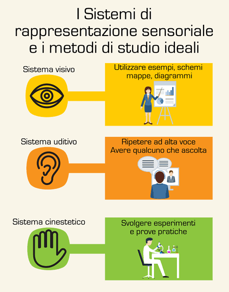 Il metodo di studio ideale per i sistemi di rappresentazione