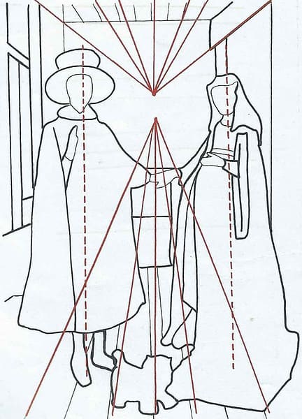 i coniugi arnolfini schema