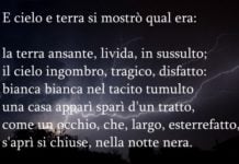 Il lampo Pascoli