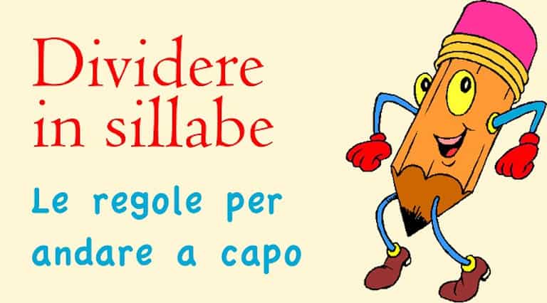 Divisione in sillabe