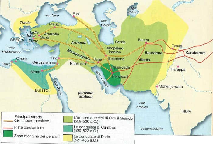 Impero Persiano Nascita Espansione Decadenza Studia Rapido