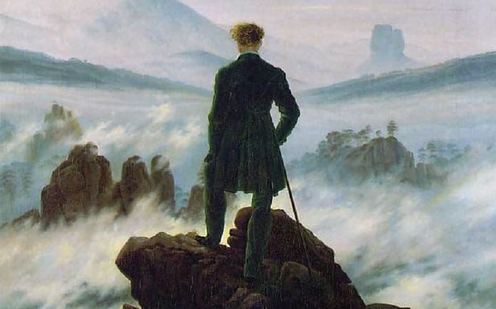 la pittura romantica david friedrich