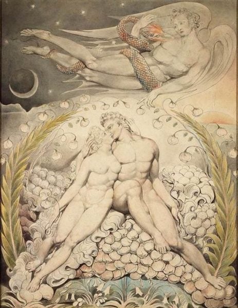 pittura romantica william blake