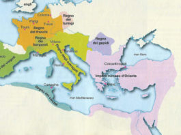I Regni romano-germanici tra il V e il VI secolo