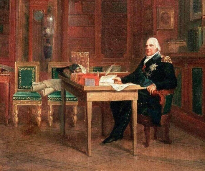 la carta francese del 1814