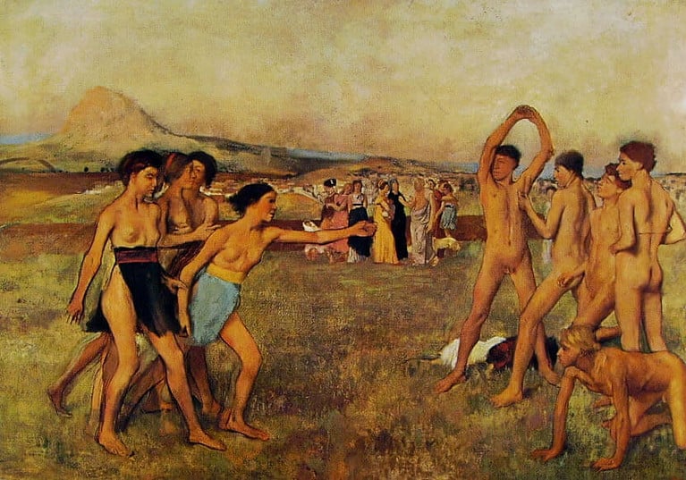 la società spartana