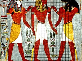 Arte egizia: canone egizio e sistema di rappresentazione