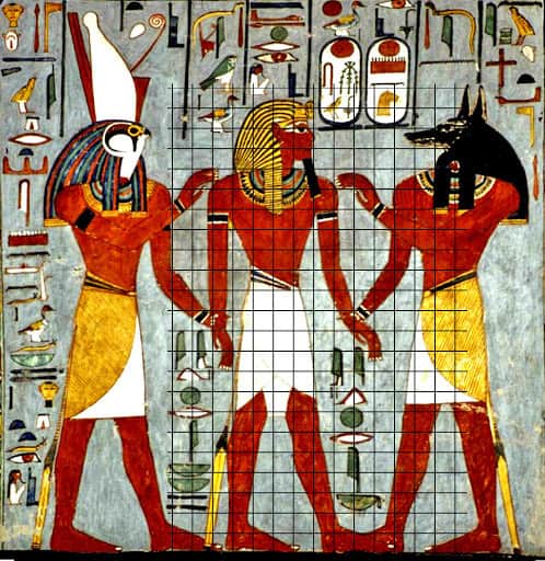 Arte egizia: canone egizio e sistema di rappresentazione