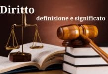 Cos'è il diritto. Definizione e significato
