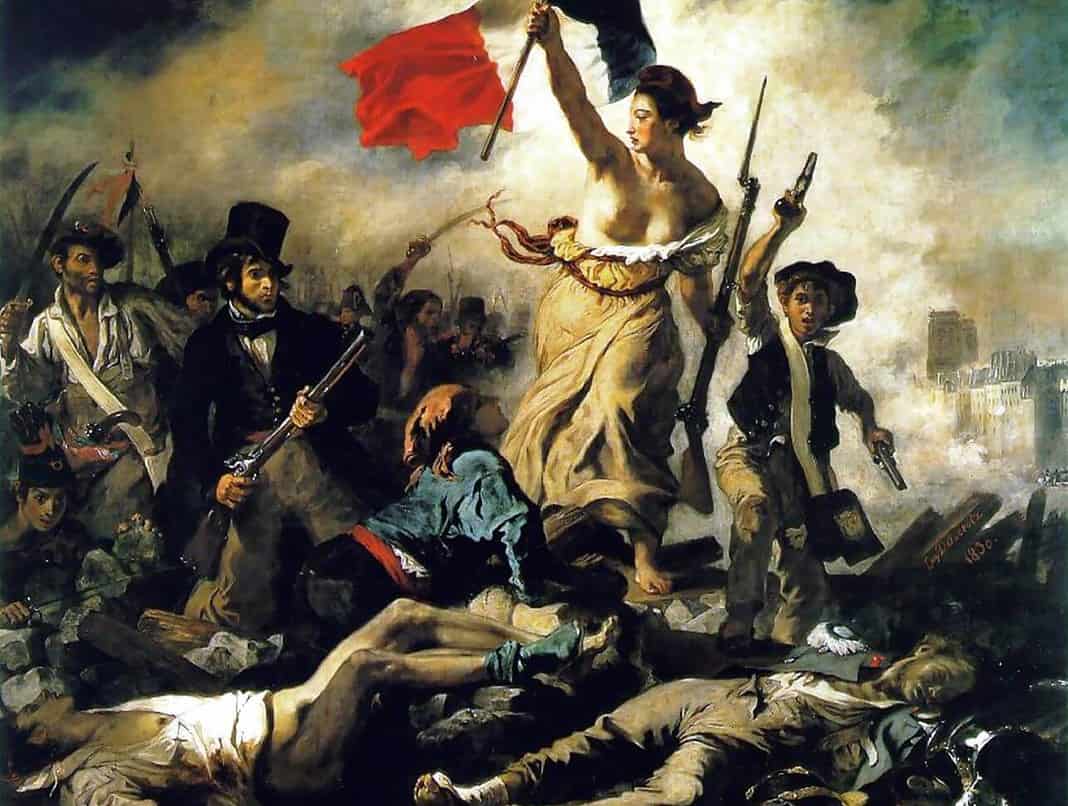 La Libertà che guida il popolo, analisi dell'opera