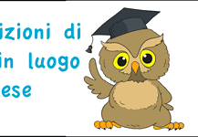 Preposizioni di stato in luogo in inglese